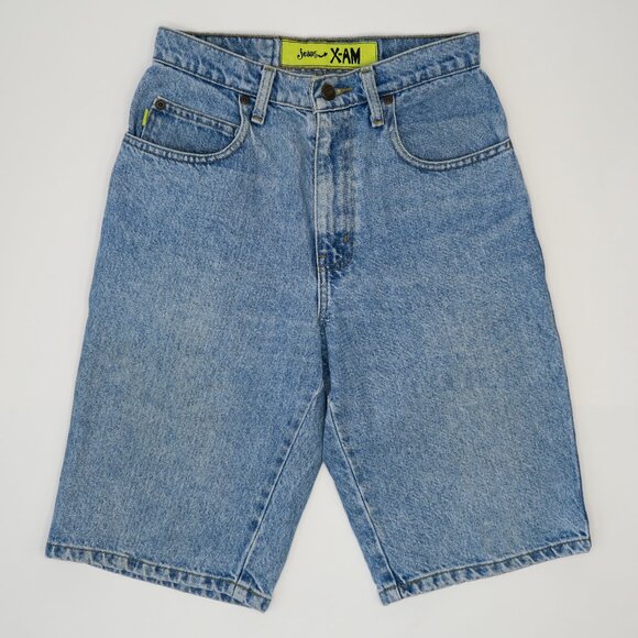 Vintage 90s Jeans X-AM High Waisted Denim Shorts - Picture 3 of 7